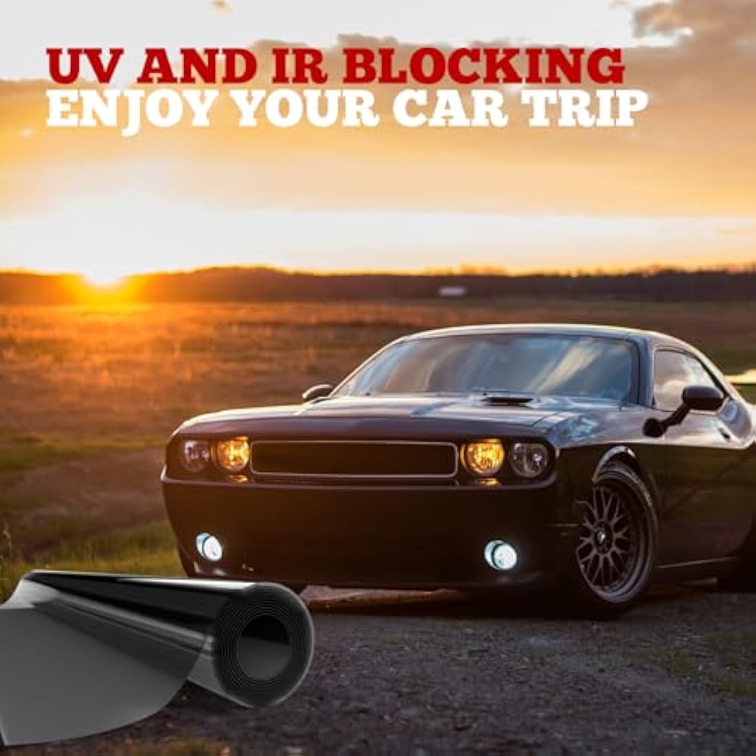 Vepagoo Ceramic Car Window Tint Film | 35% VLT Heat & UV Rejection