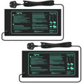 LERWAY Seedling Heat Mat – 21W Waterproof Plant Warming Pad, 2-Pack