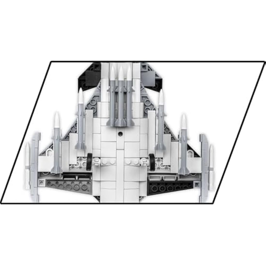 COBI Building Blocks Model Kit – 480 Piece Construction Set, White