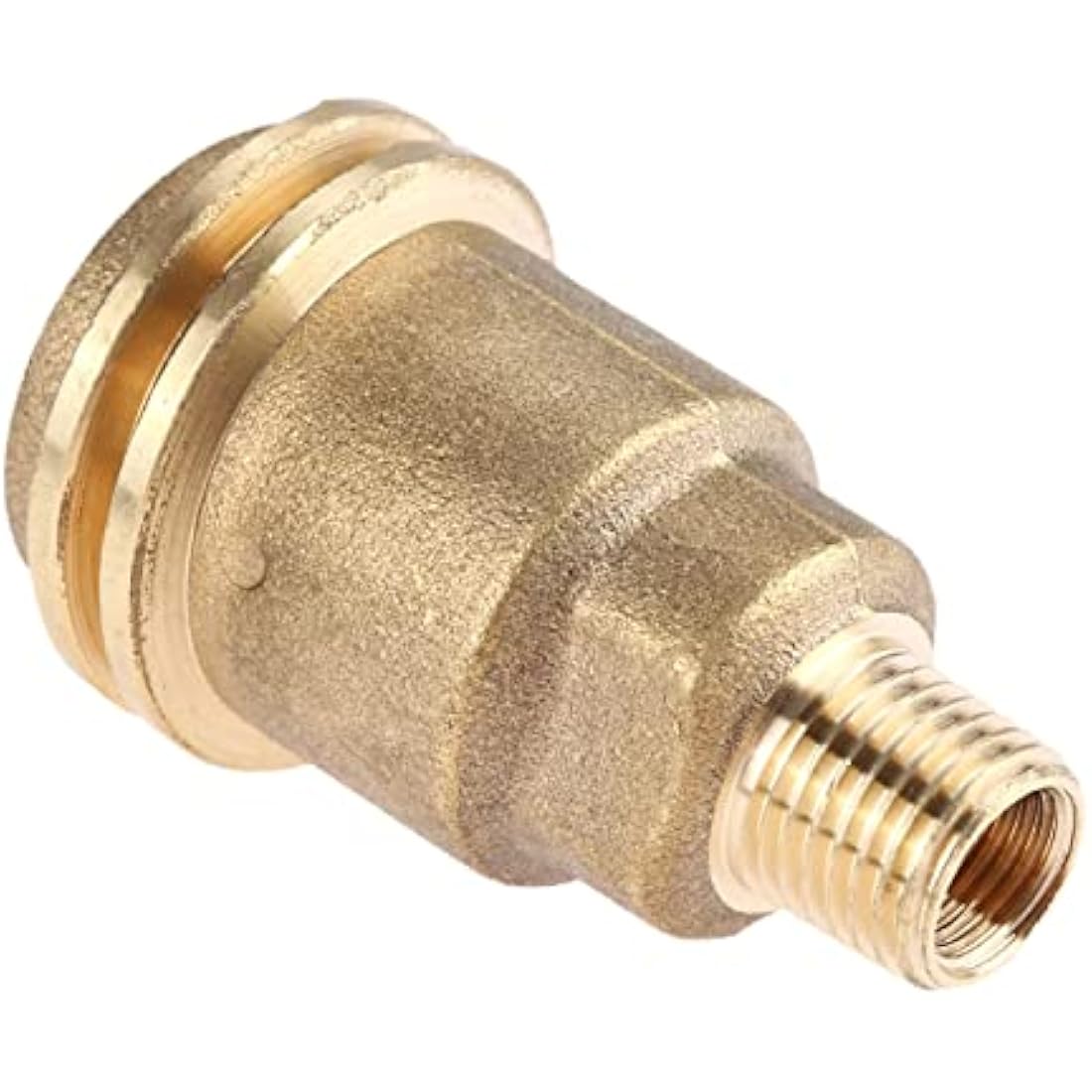 Brass QCC1 Propane Adapter – 1/4 Inch Male Pipe Thread