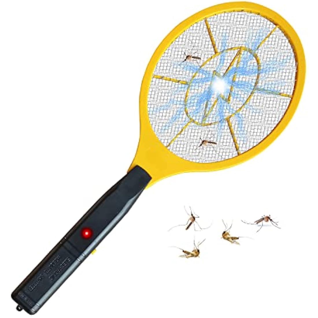 Electric Fly Swatter – Battery Operated Bug Zapper Racket