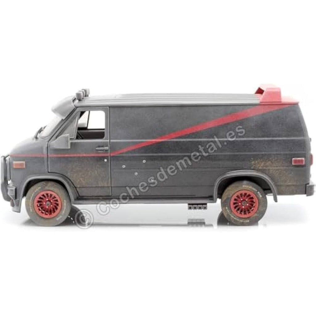 Greenlight 13567 Diecast Model Car – Black/Red Miniature Vehicle
