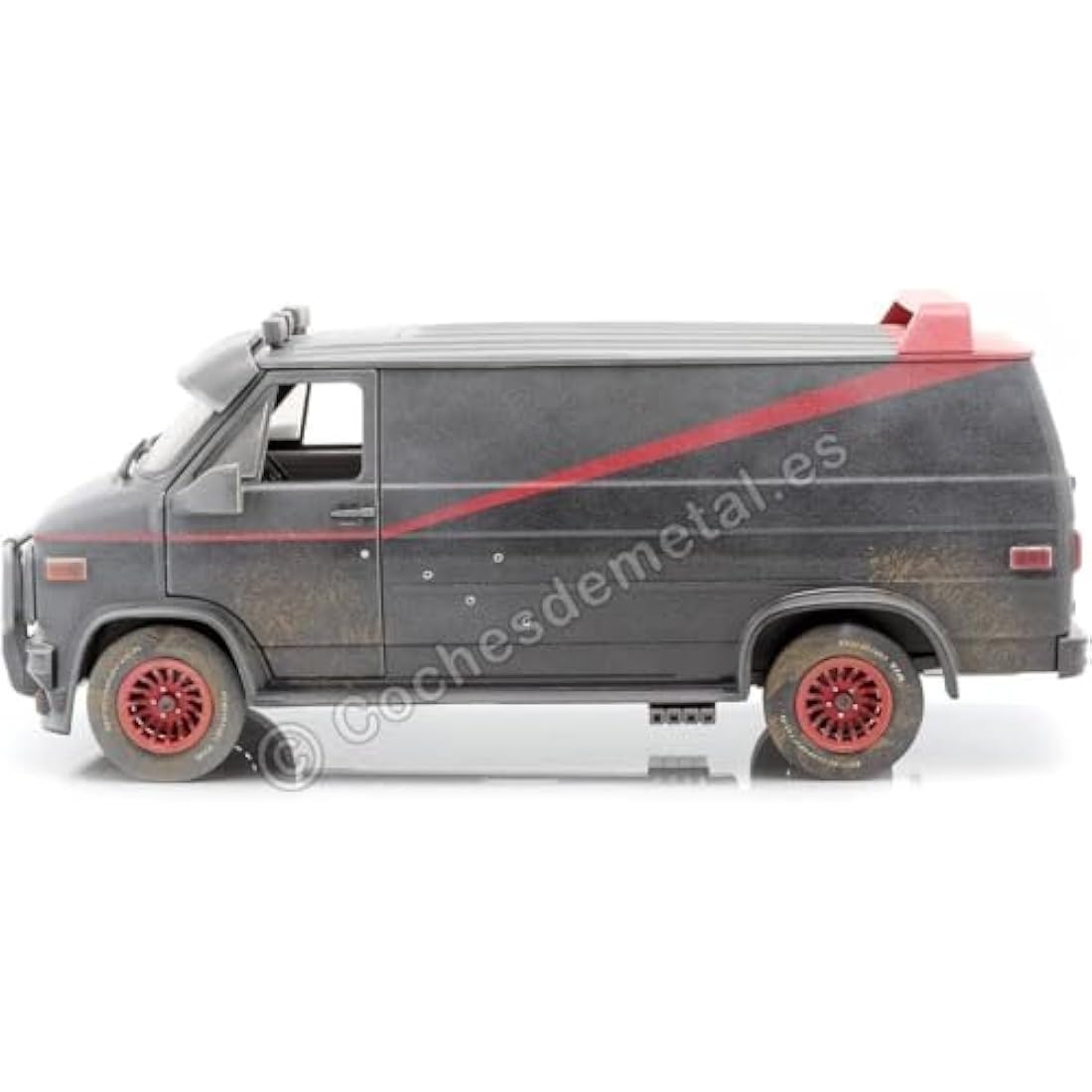 Greenlight 13567 Diecast Model Car – Black/Red Miniature Vehicle