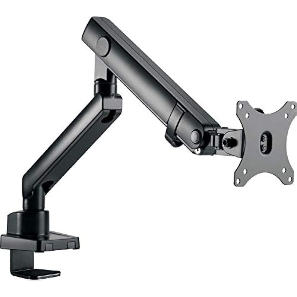 ICY BOX Monitor Mount – 32" VESA Steel Stand for 1 Display | Black