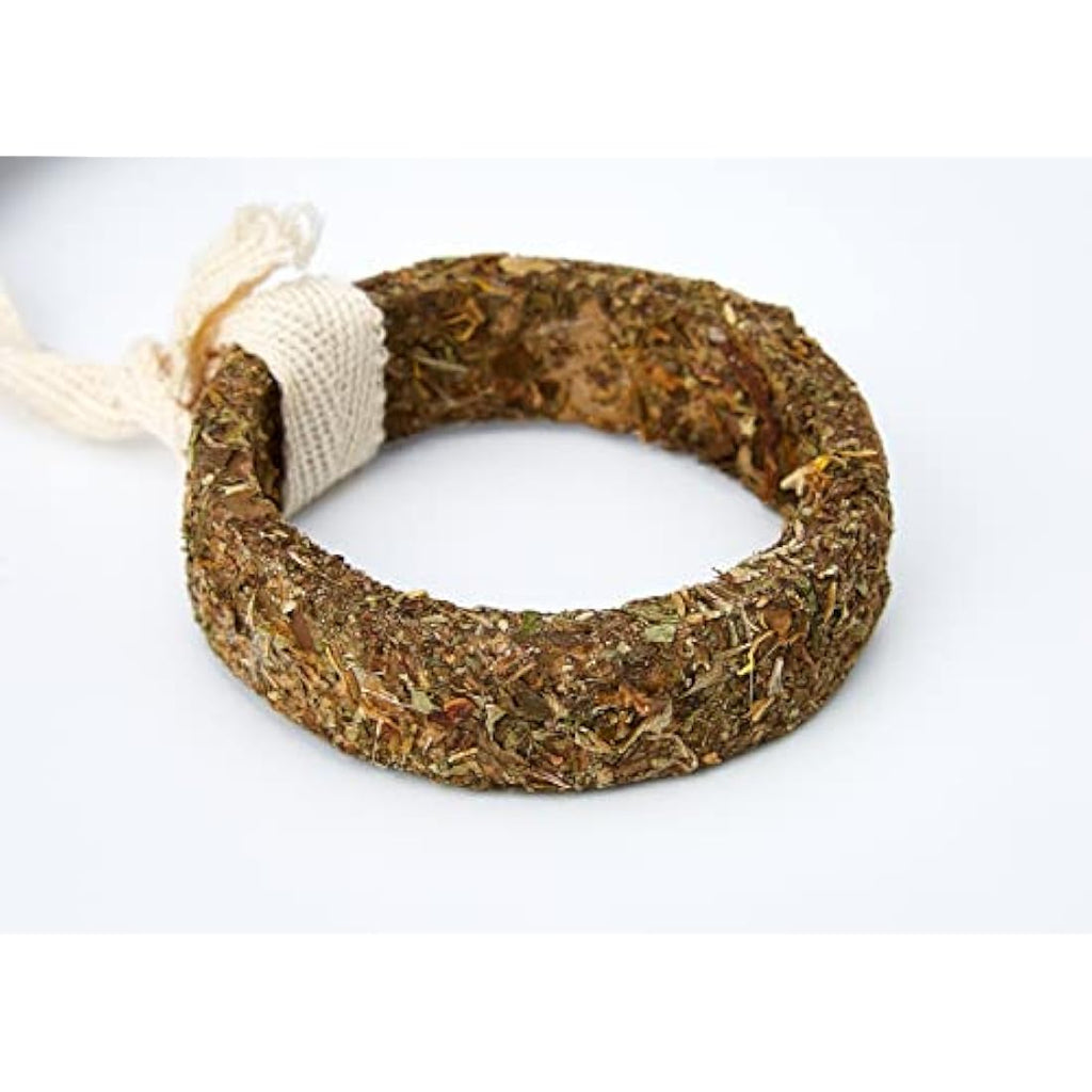 Rosewood Naturals Nibble ‘N’ Gnaw Stacker – Natural Small Animal Treat Toy