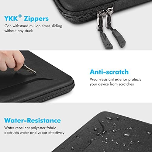 FINPAC Shockproof Laptop Hard Shell Sleeve for MacBook Air & Pro 13-14"