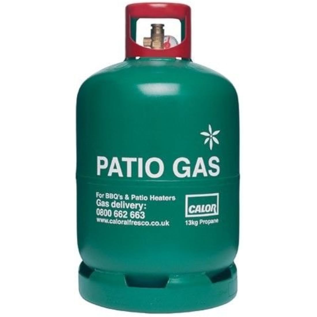 Calor Gas 27mm Patio Gas Clip-On Regulator for Propane Cylinders