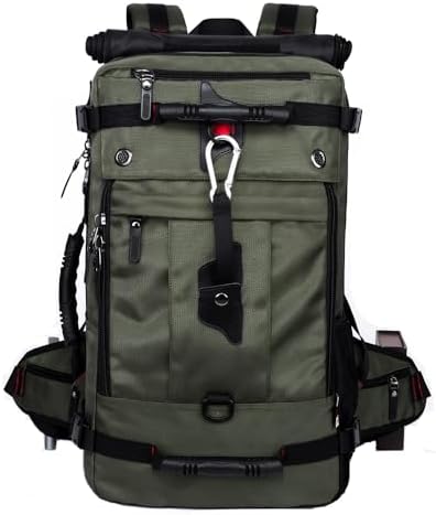 Kiepoar 40L Hiking Backpack | Waterproof 3-in-1 Travel Bag with Shoe Pocket