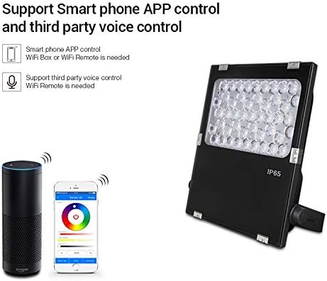Milight 50W RGBCCT LED Garden Spotlight - IP66 Waterproof Smart Light