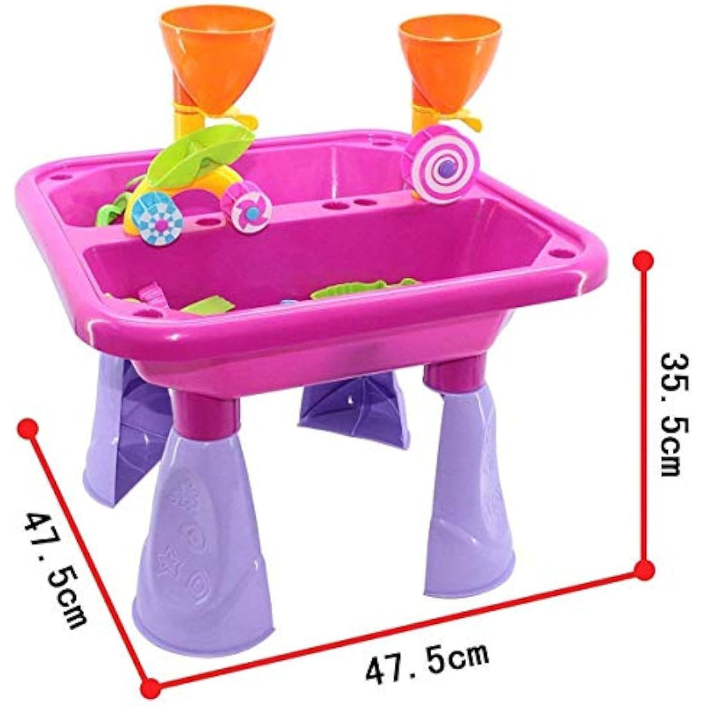Jolof Store Sand and Water Table – Double Compartment Toddler Play Set