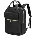 LOVEVOOK 17.3 Inch Laptop Backpack for Women | USB Port Travel Bag - Black