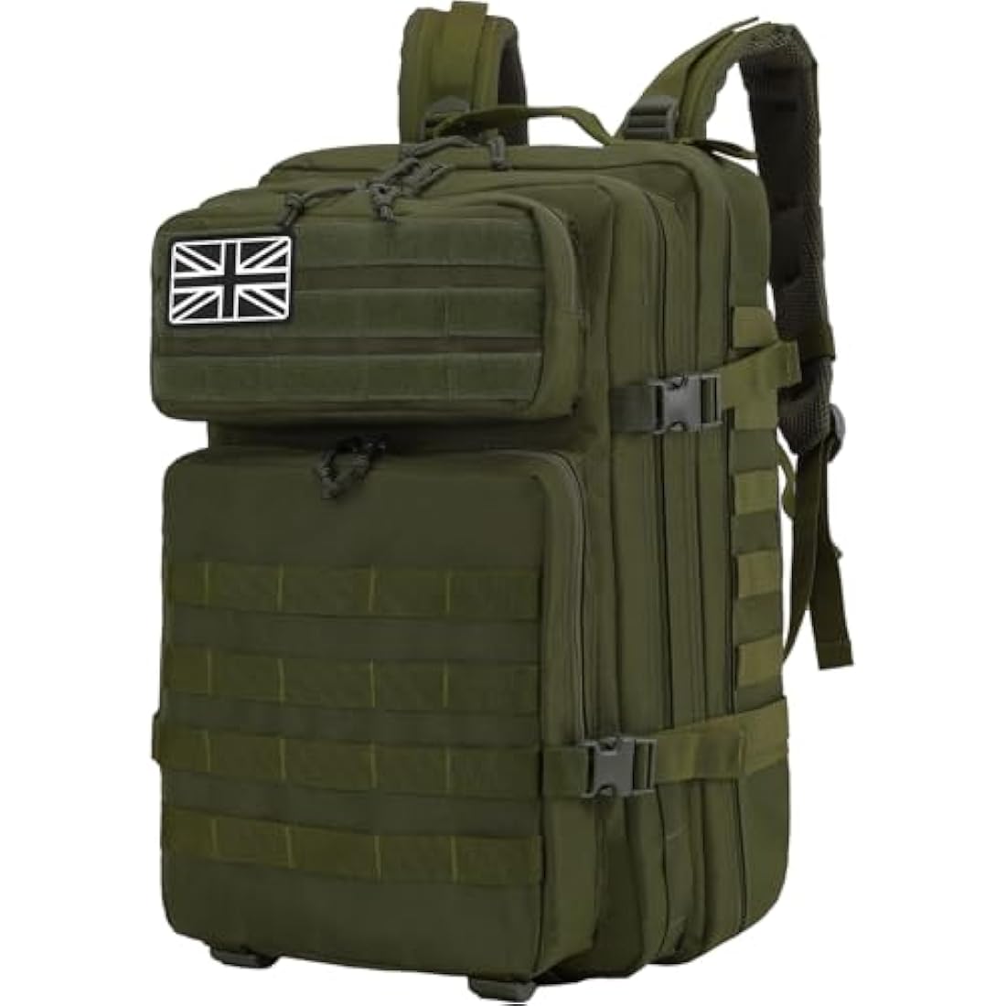 Delgeo 45L Military Tactical Backpack – Waterproof Molle Assault Pack