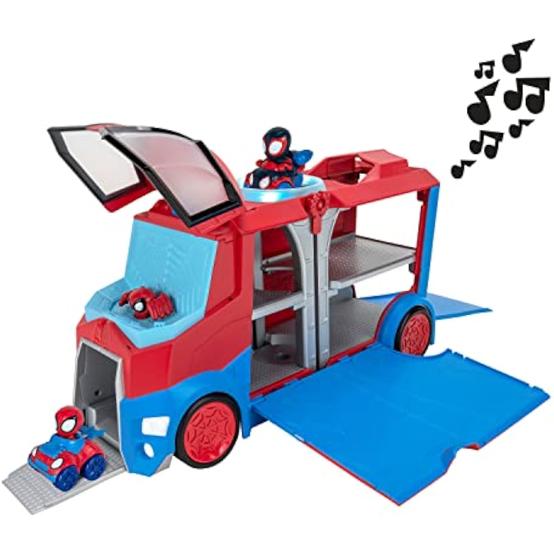 Marvel Spidey and His Amazing Friends Web Transporter Toy with Sounds
