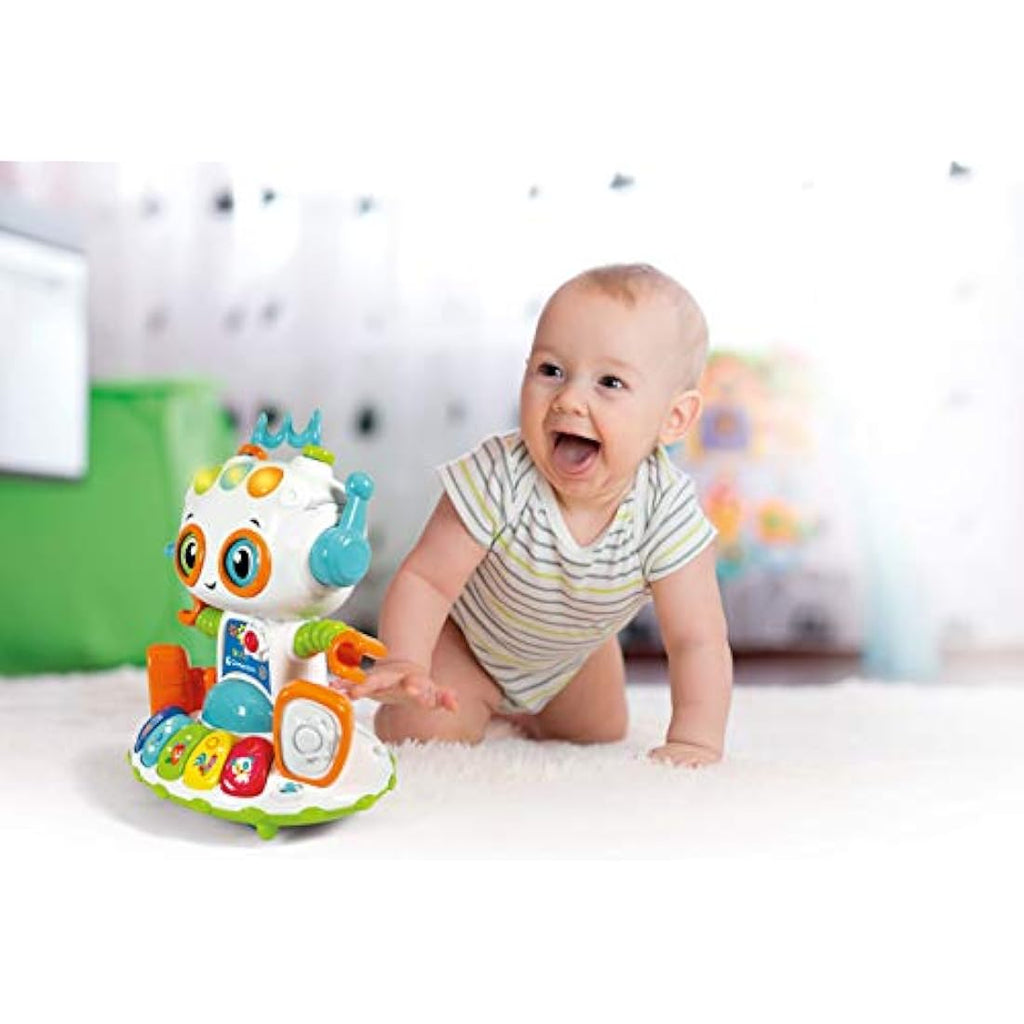 Clementoni Baby Robot Interattivo – Giocattolo Educativo con Audio