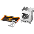FENNEK Hobo Solo Portable Stove | Ultralight Stainless Steel Wood Burner
