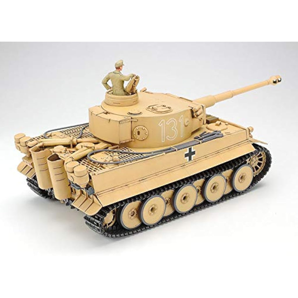 Tamiya Tiger I Initial Production WWII Tank Model Kit - 1:35 Scale