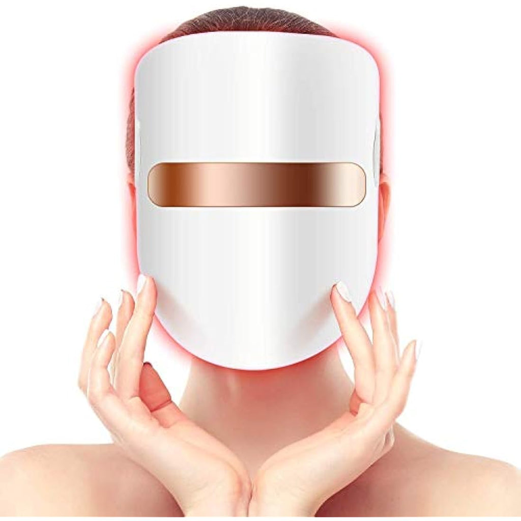 Hangsun LED Light Therapy Acne Mask - Red, Blue & Orange Facial Treatment