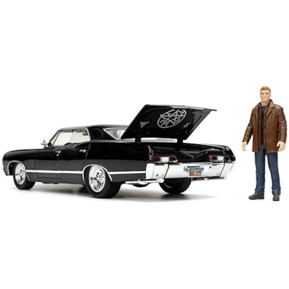 Jada Supernatural 1967 Impala SS & Dean Winchester 1:24 Diecast Car