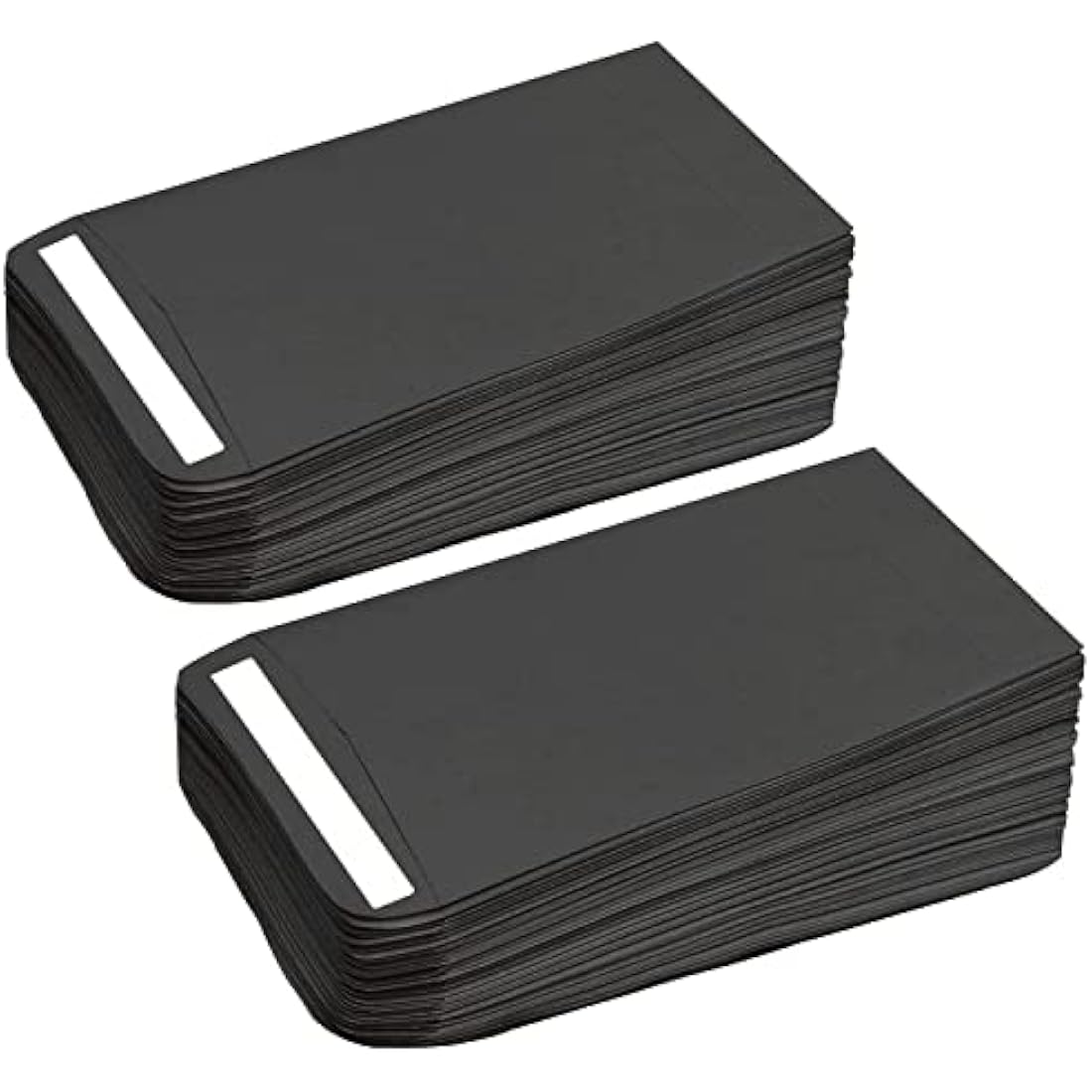 Small Black Kraft Paper Coin Envelopes - 100Pcs Seed Packets