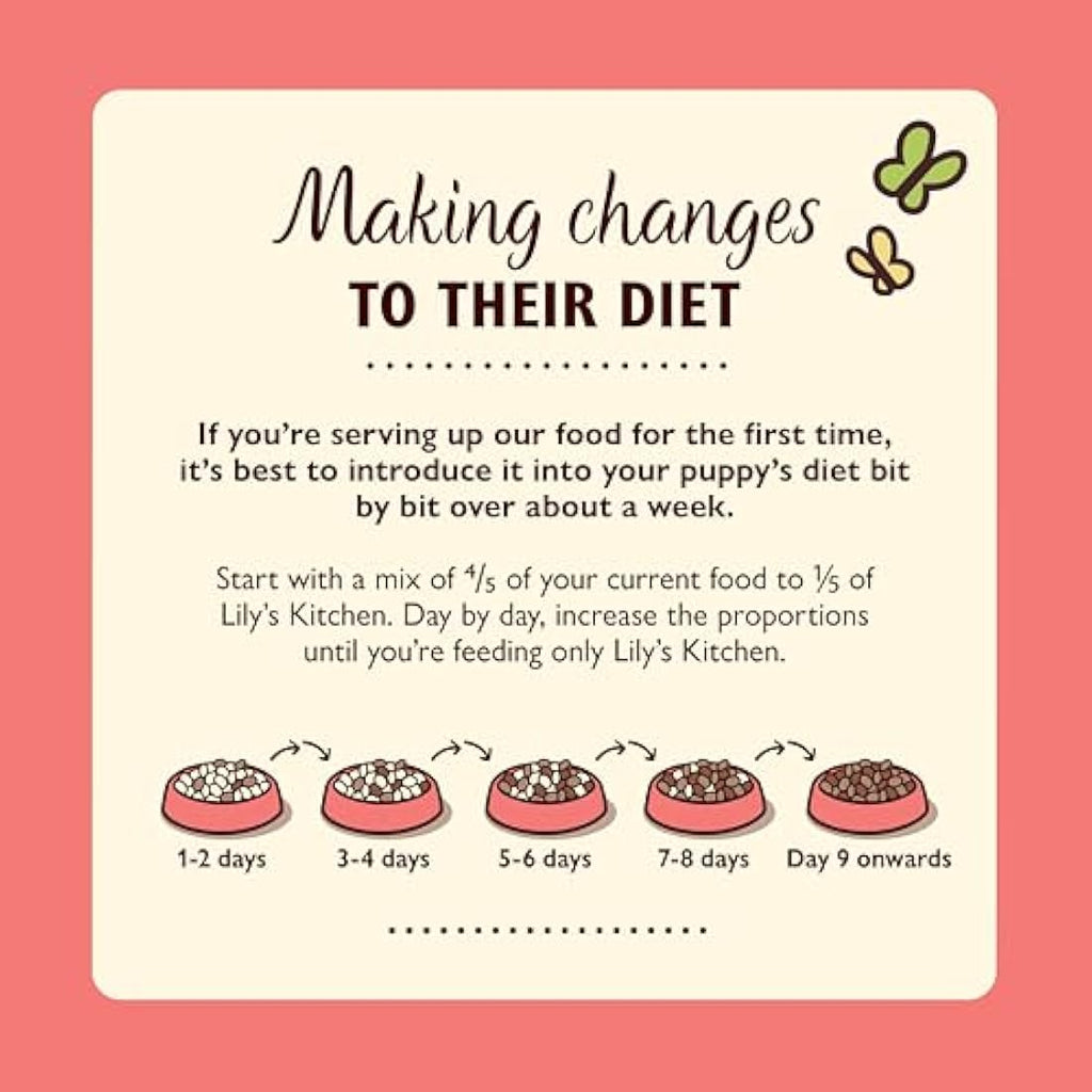 Lily's Kitchen Puppy Recipe Chicken Wet Dog Food - 10 x 150g Trays