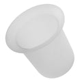 Healvian Frosted Glass Toilet Brush Holder | Non-Slip Bathroom Organizer