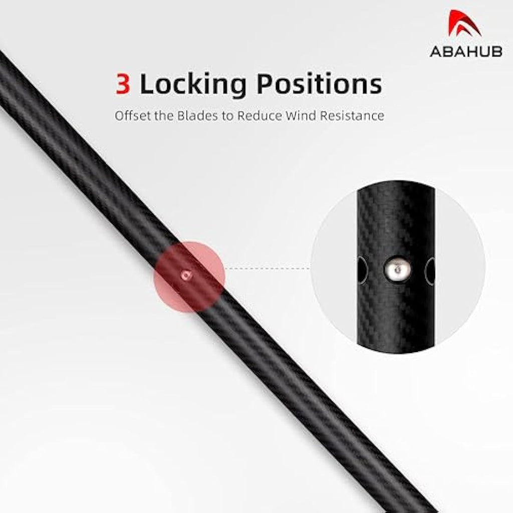 Carbon Fiber Kayak Paddle – 90.5 Inch Lightweight Oar