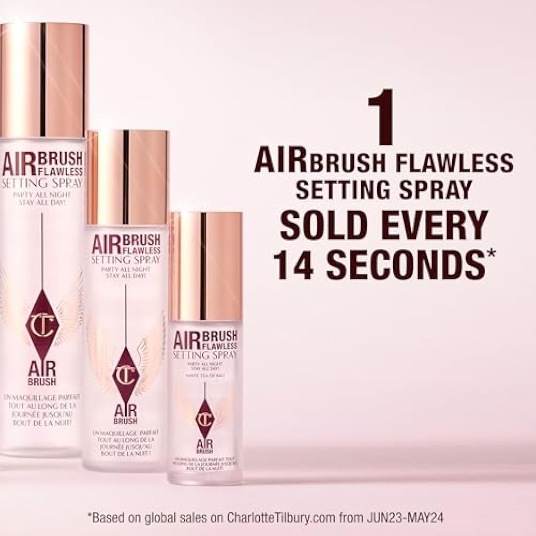 Charlotte Tilbury Airbrush Flawless Setting Spray - 100ml Hydrating Mist