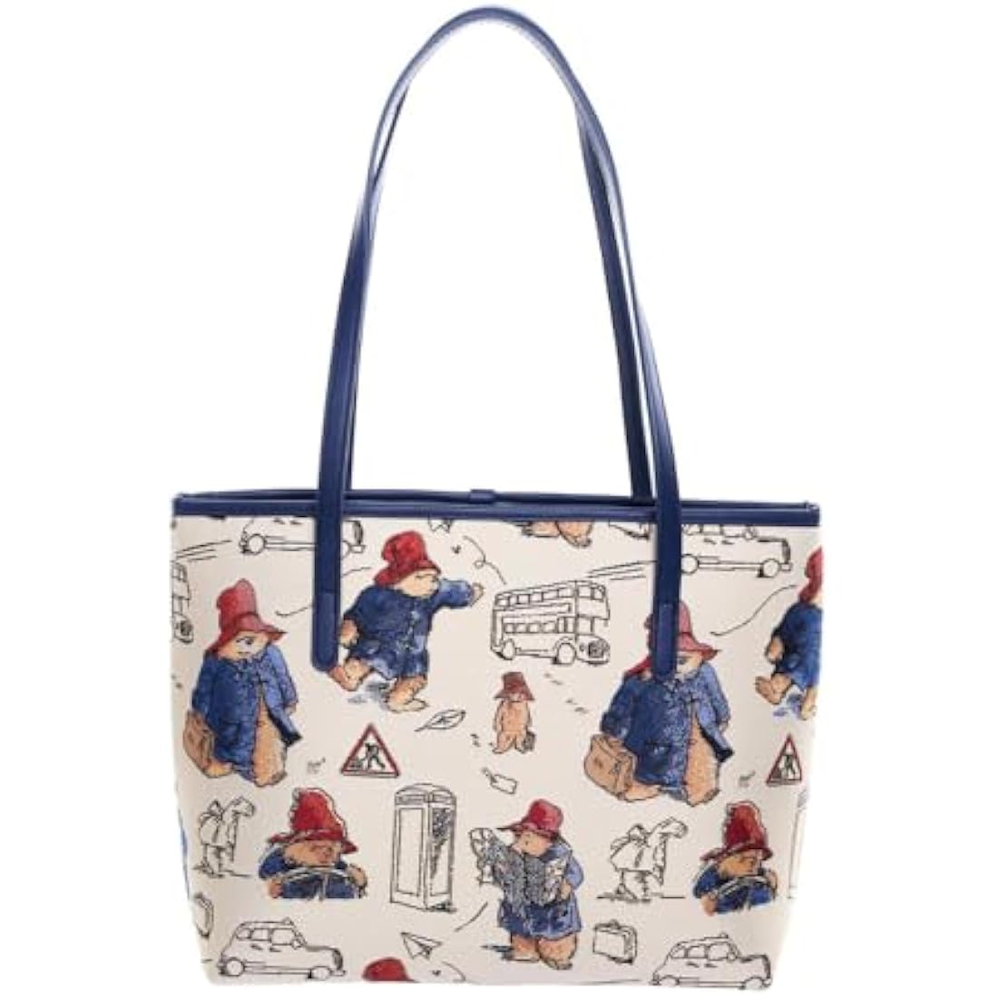 Signare Paddington Bear Tapestry Crossbody Bag and Travel Handbag