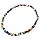 Colorful Glass Seed Bead Anklet – Handmade Boho Elastic Jewelry