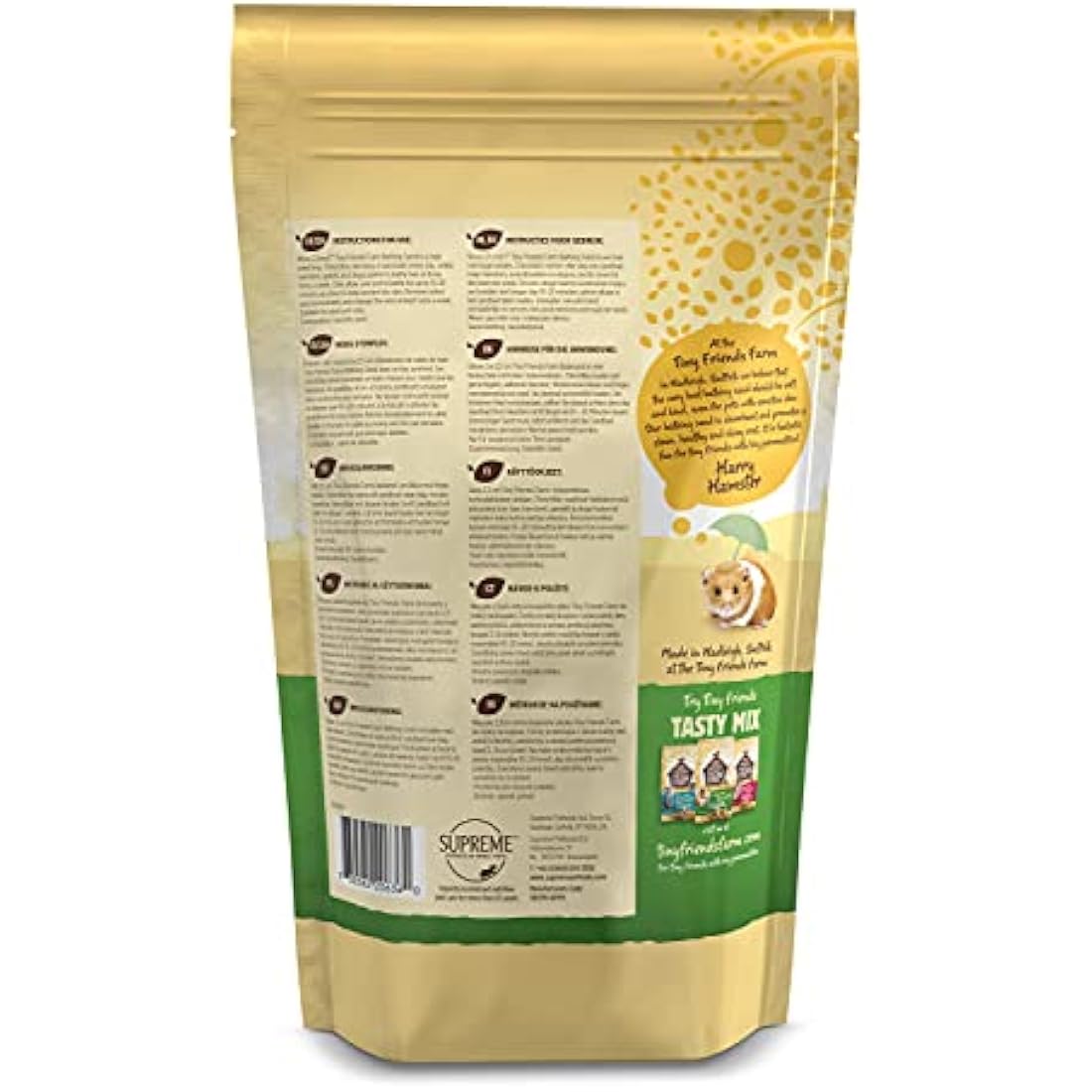 Supreme Petfoods Chinchilla Bathing Sand – 100% Natural Dust Free, 1kg