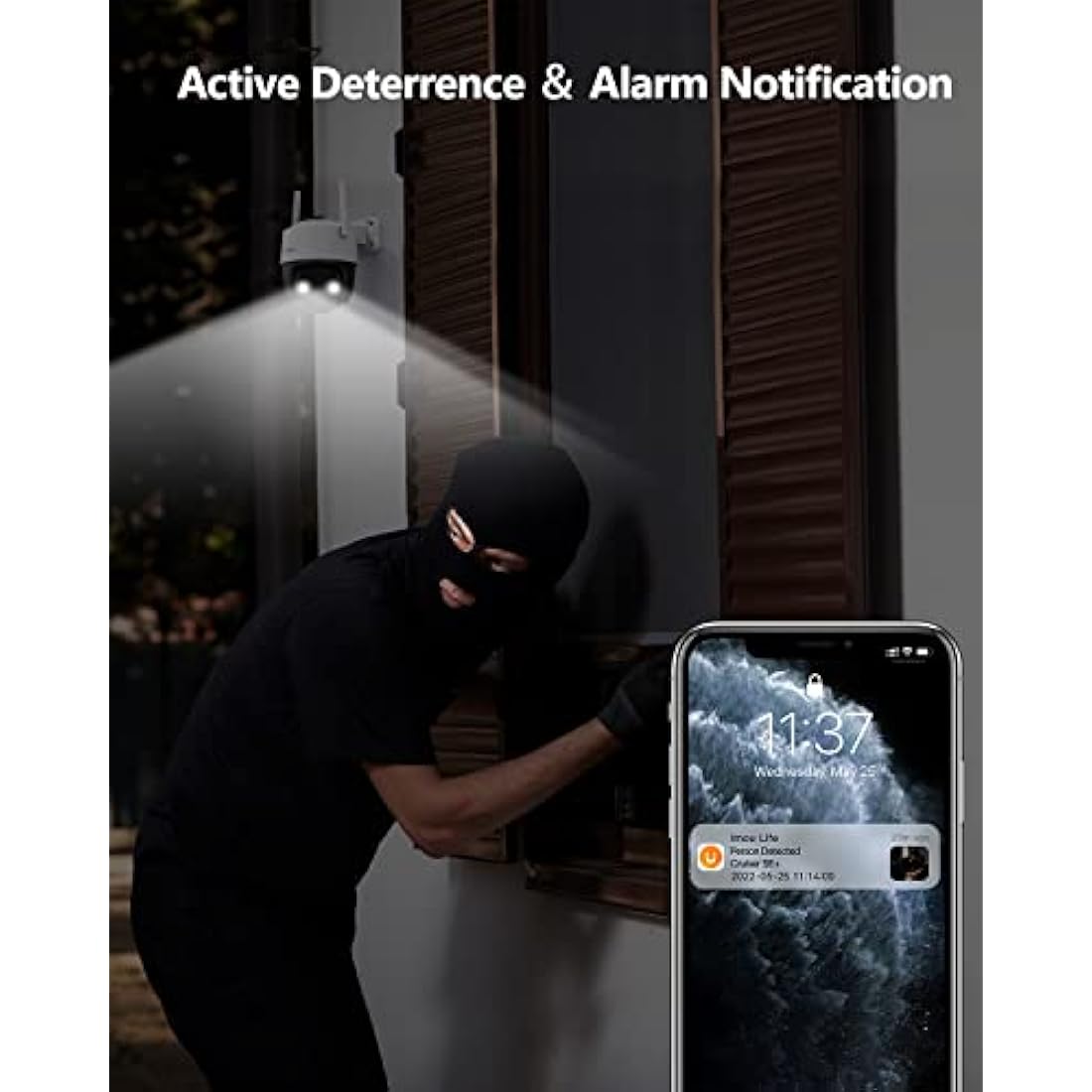 Imou 2K Outdoor Security Camera | 360° PTZ WiFi IP CCTV with Night Vision