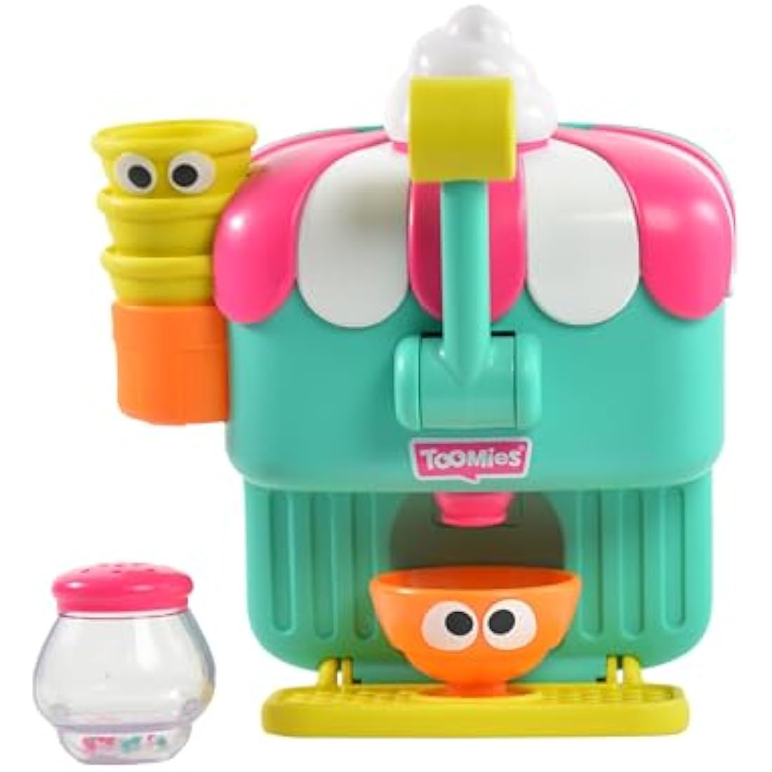 Toomies Foam Cone Factory Deluxe – Ice Cream Maker Bath Toy for Toddlers