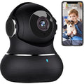 Litokam 2K Indoor Security Camera – 360° Pan/Tilt WiFi Baby Monitor