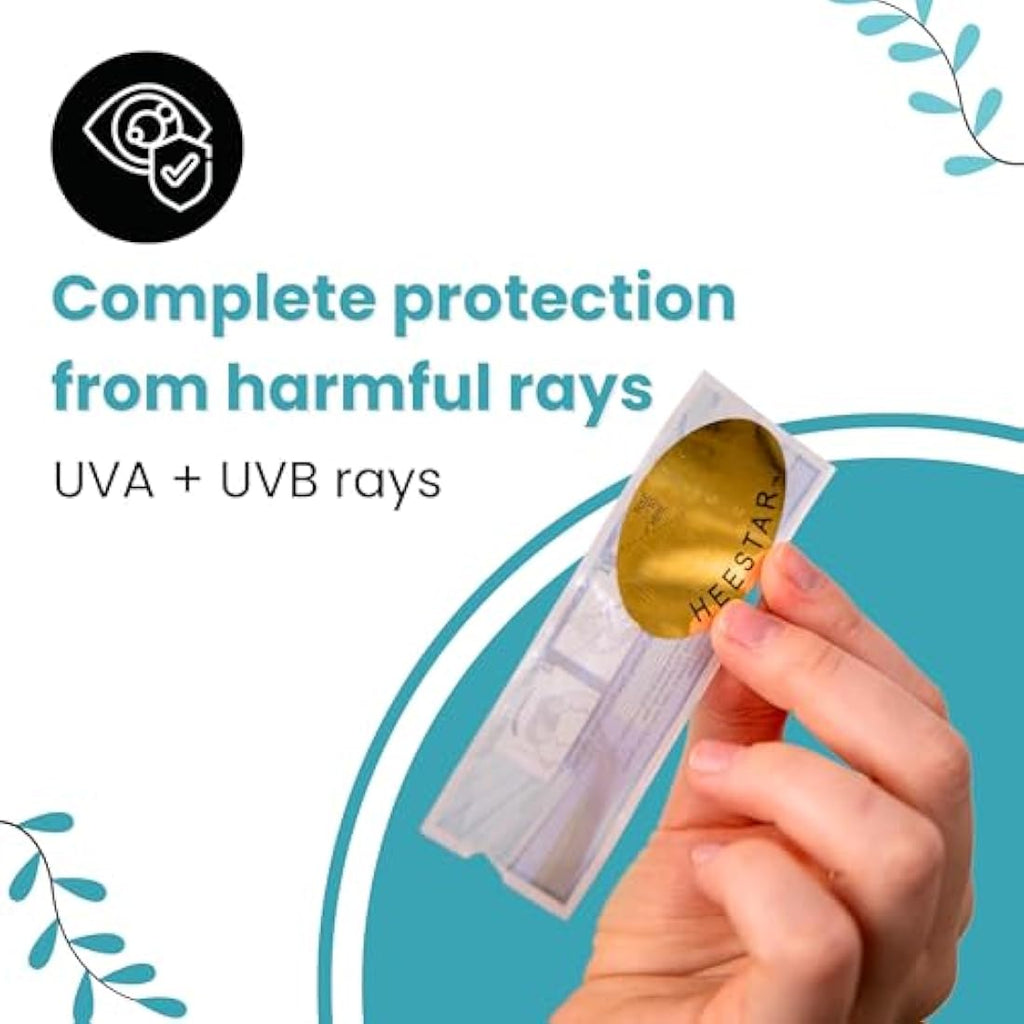 Disposable Tanning Eye Shields – 50 Pairs UV Protection Cones