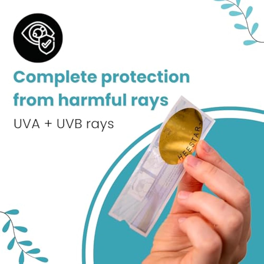 Disposable Tanning Eye Shields – 50 Pairs UV Protection Cones