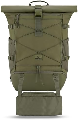 Johnny Urban Allen Large 40L Travel Backpack – Water-Repellent Bag