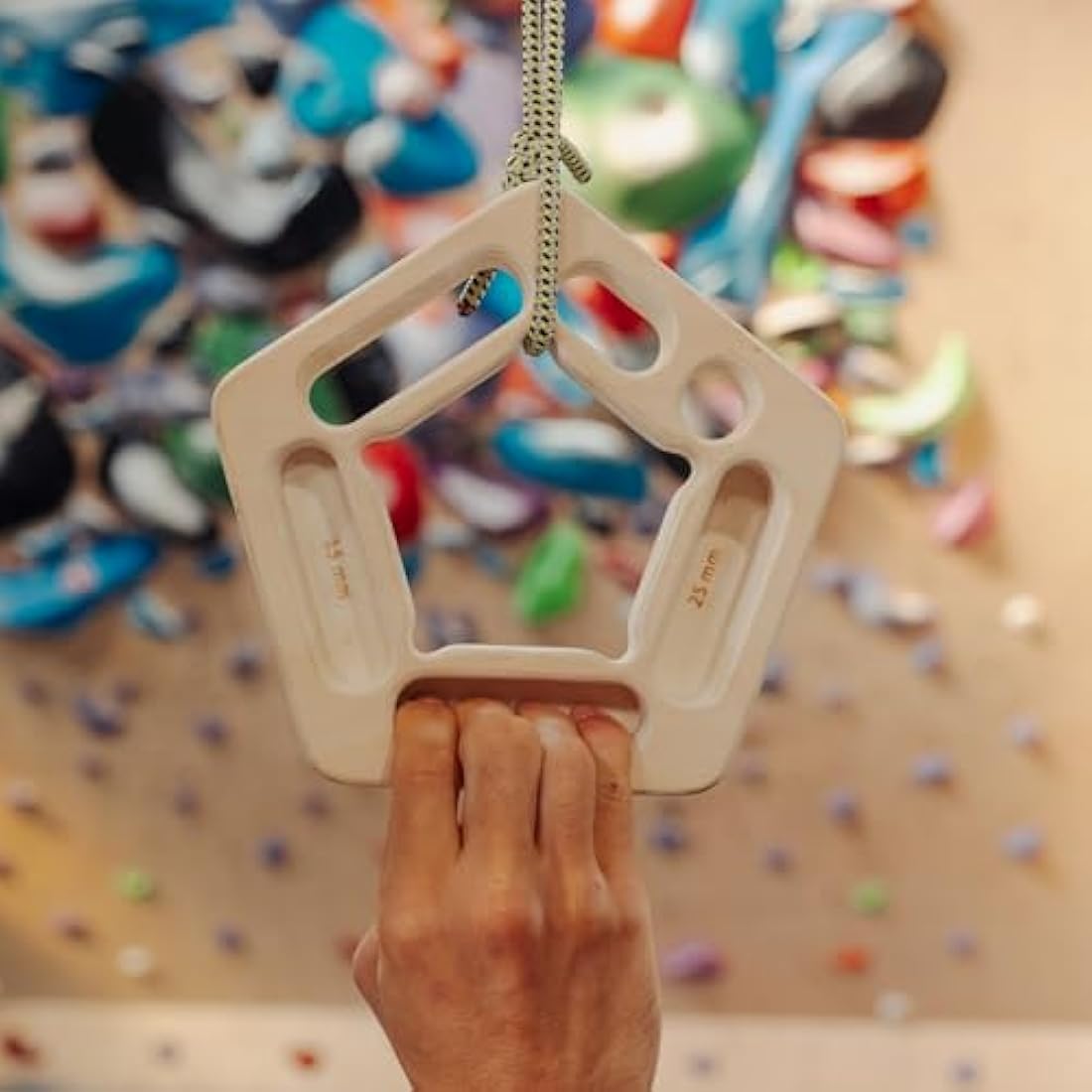 YY Vertical Versatile Climbing Holds - Finger and Upper Body Trainer