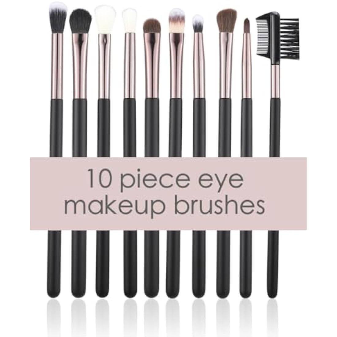 17PCS Professional Makeup Brush Set with Rotating Holder