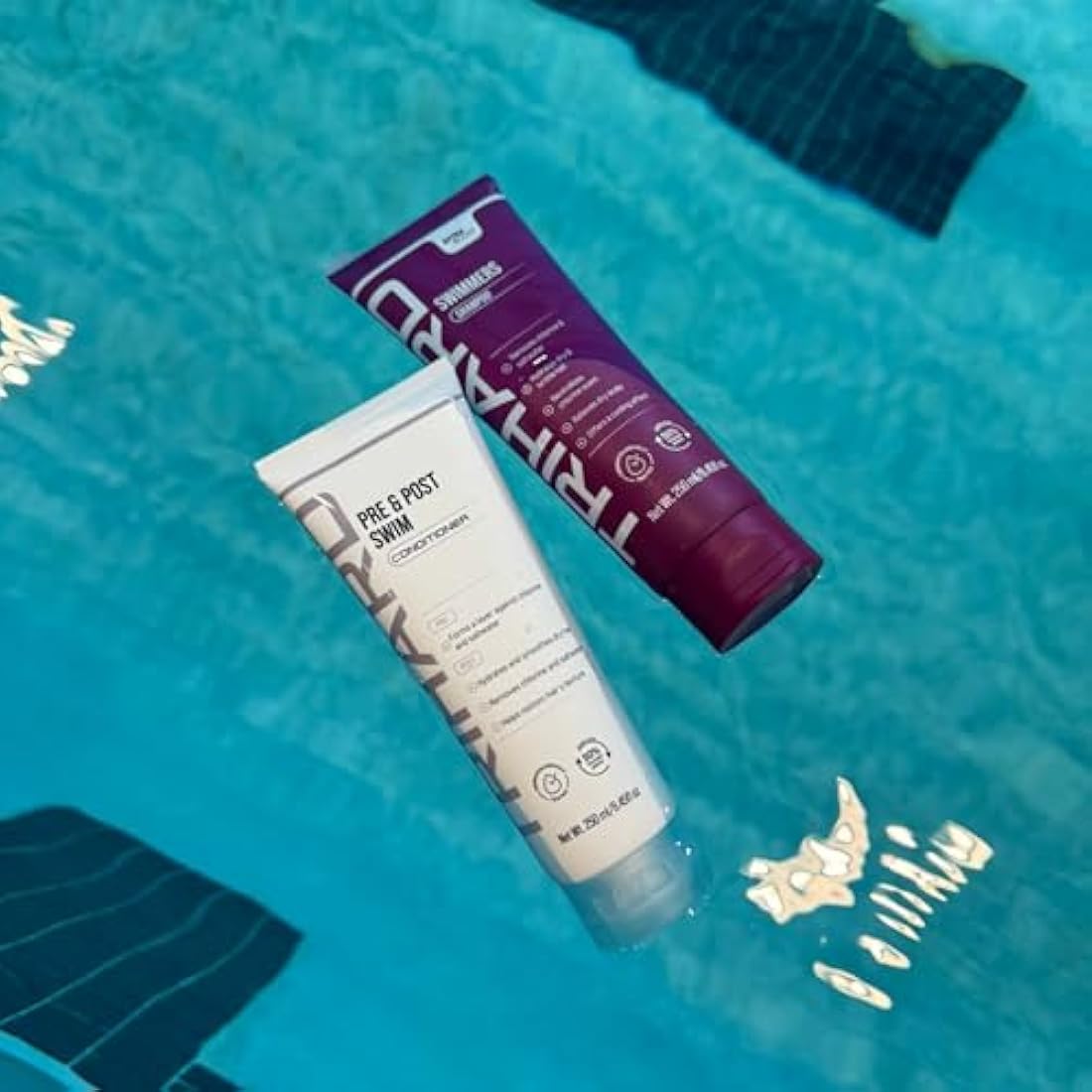 TRIHARD Swim Shampoo & Conditioner | Chlorine Removal Hair Care Set
