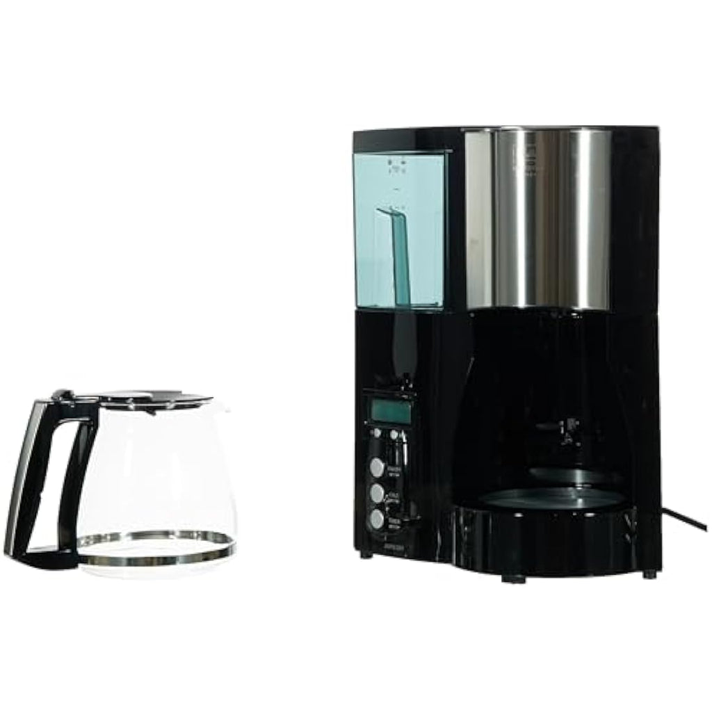 Melitta Optima Timer Filter Coffee Machine | 1.2L Programmable - Black