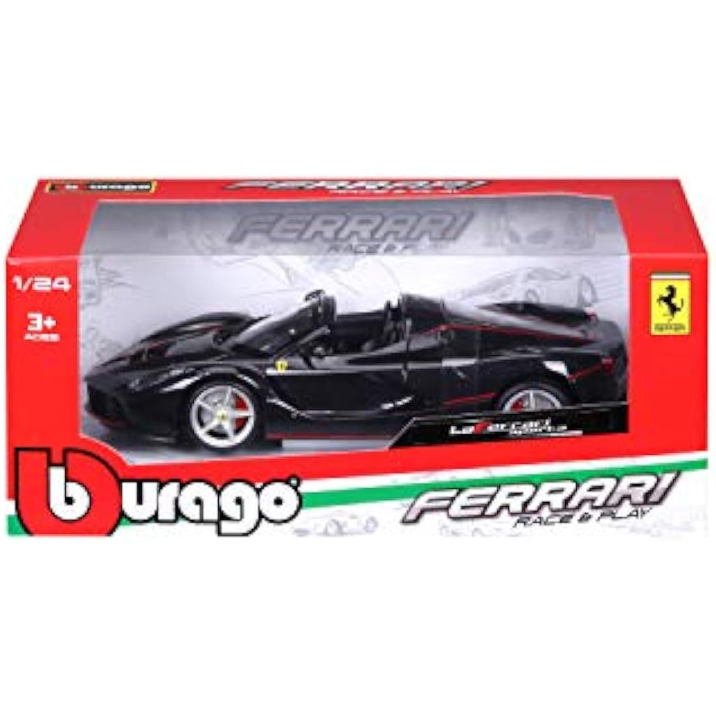 Ferrari Aperta Diecast Model Car – 1:24 Scale Black Collectible