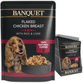 HiLife Banquet Natural Wet Dog Food - Chicken & Liver - 15 x 100g