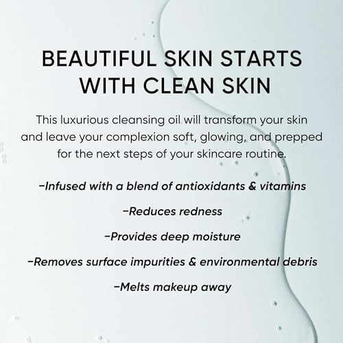 Trish McEvoy Calming Cleansing Oil – Gentle Makeup Remover, 3.4 fl oz