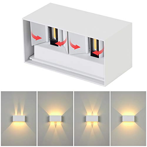 Dr.lazy 20W LED Wall Light | IP65 Waterproof Aluminum Adjustable Sconce