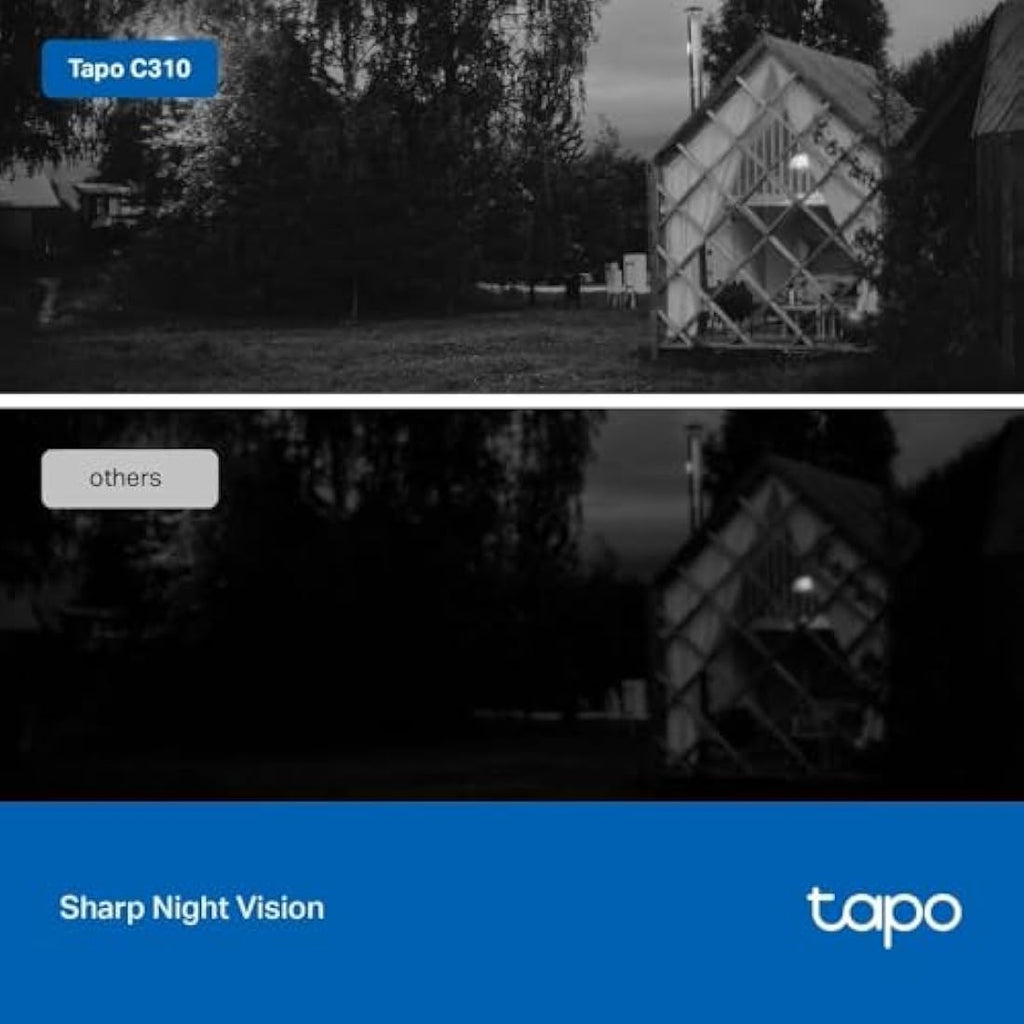 TP-Link Tapo C310 2K Outdoor Security Camera 2-Pack | AI Detection