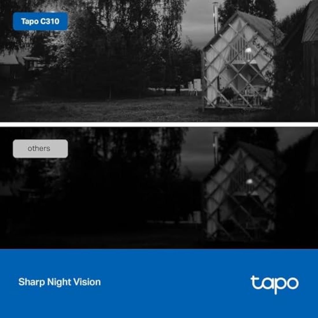 TP-Link Tapo C310 2K Outdoor Security Camera 2-Pack | AI Detection