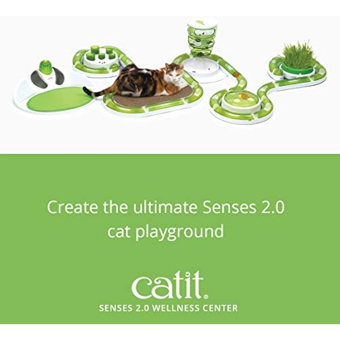 Catit Senses Wellness Centre – Cat Massager with Catnip & Gum Stimulator