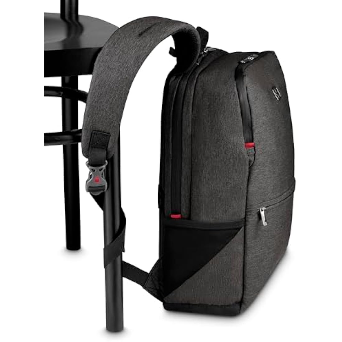 Wenger MX Reload 16" Laptop Backpack – Heather Grey, 20L Capacity