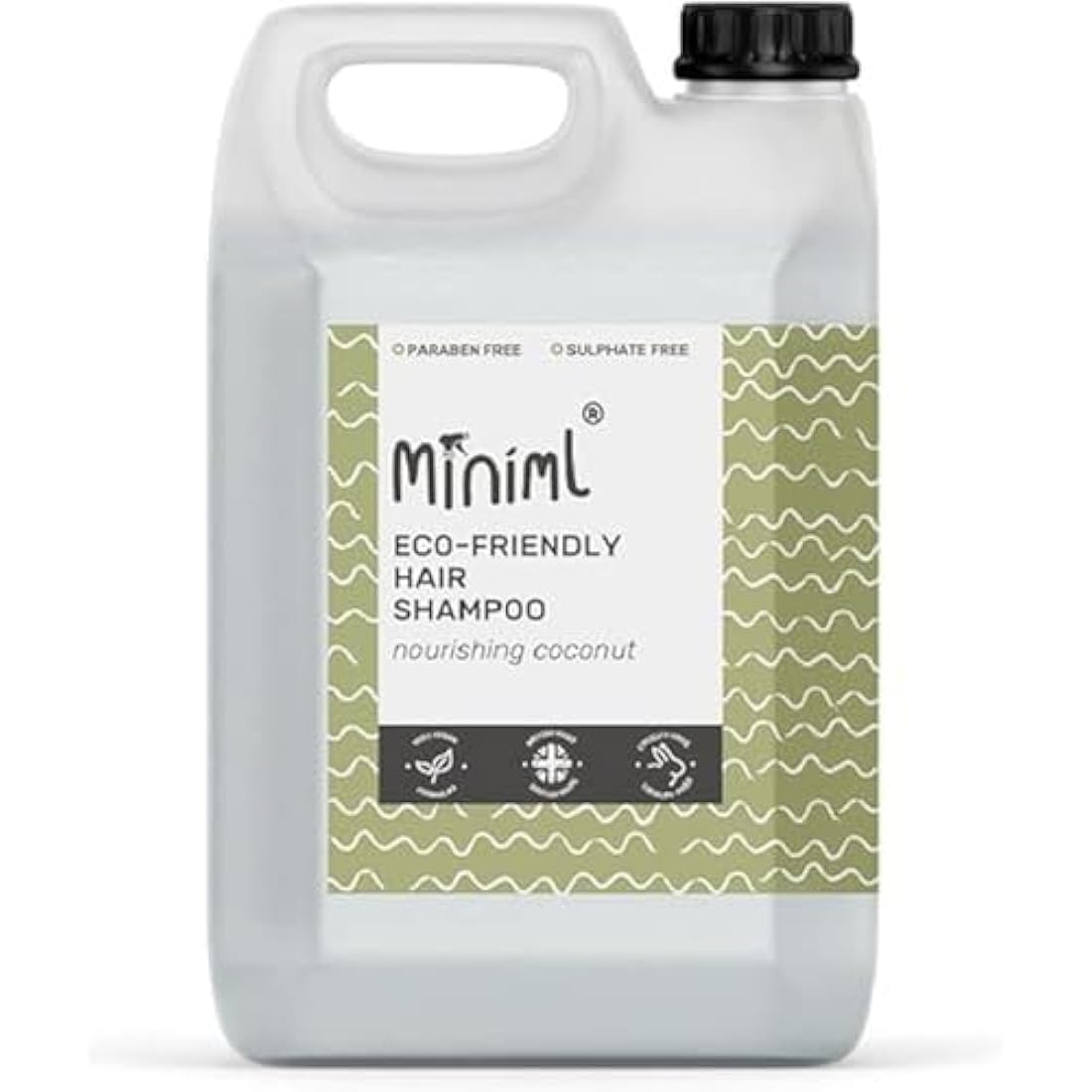 Miniml Coconut Hair Shampoo – 5L Refill Eco Friendly & Sulphate Free