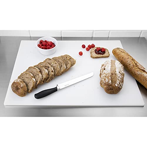 Hygiplas White LDPE Chopping Board for Bakery & Dairy - 600x450mm